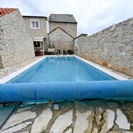 Villa Stone Chiara With Pool And Jacuzzi Ninski Stanovi